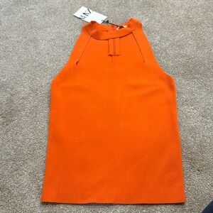 Zara brand new keyhole top size large